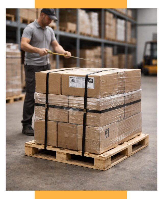 Упаковка и паллетирование грузов от 3594 р. | СетСервис-Рсл