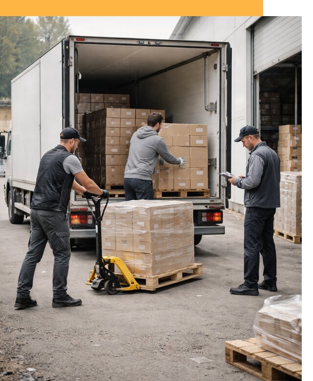 Автоперевозки из Европы до двери по цене от 87278 руб/т