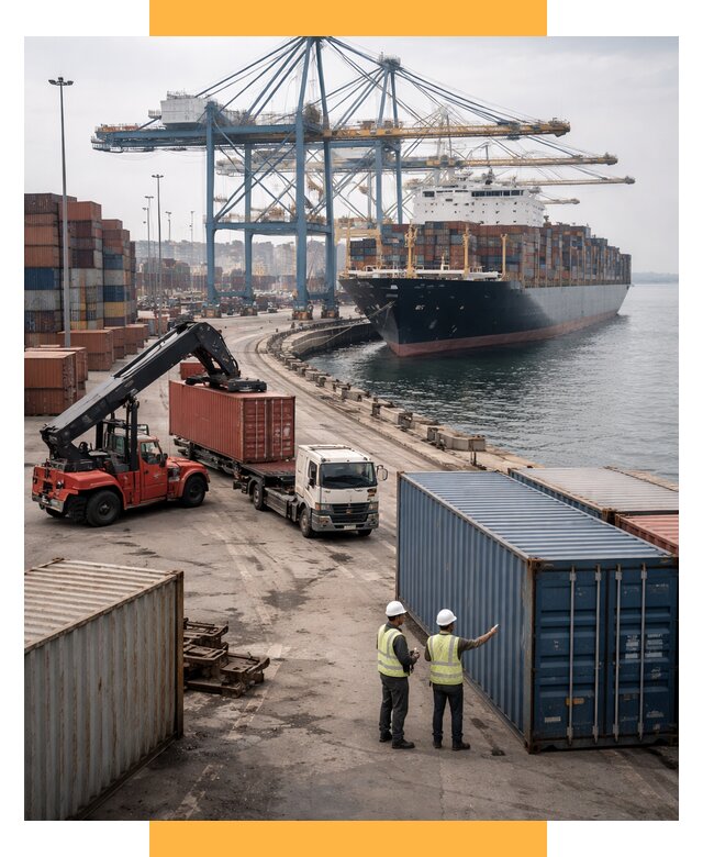 Морские перевозки из Европы от 61608 р. за контейнер | СетСервис-Рсл