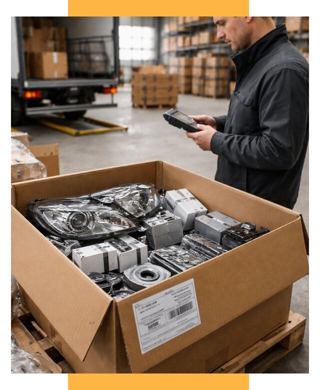 Доставка автозапчастей из Европы под ключ от 12835 р. | СетСервис-Рсл