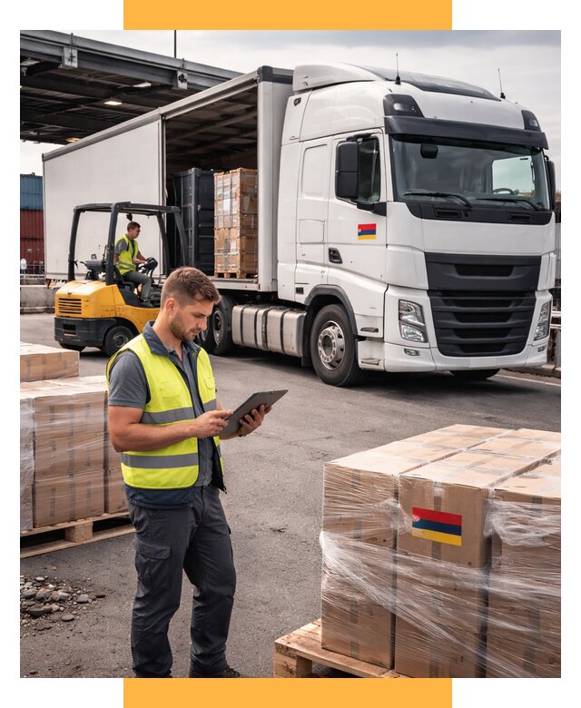 Автоперевозки из Армении от 97546 р. — услуги СетСервис-Рсл