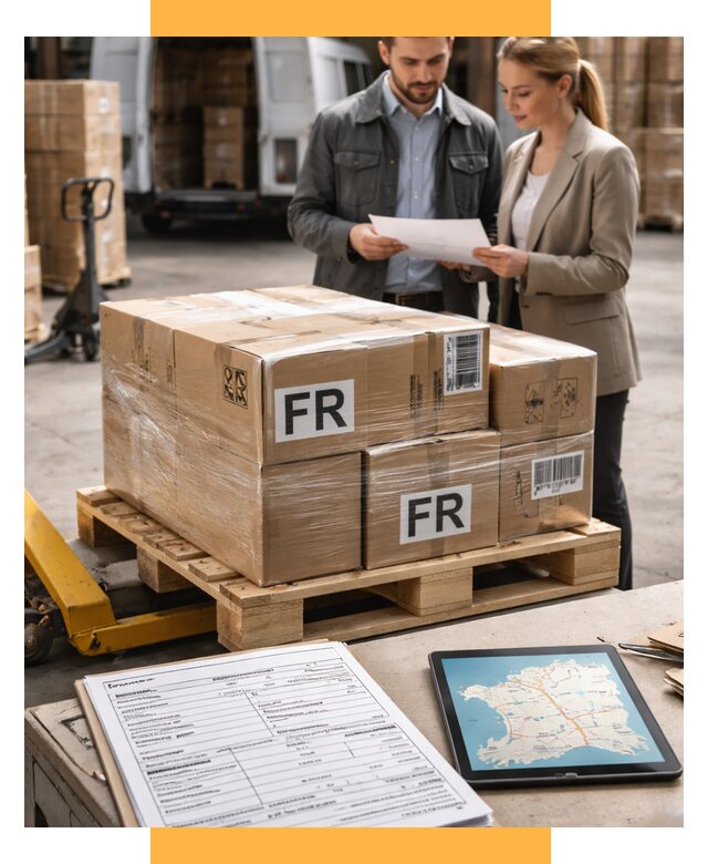 Доставка грузов в Францию от 25670 р., логистика СетСервис-Рсл