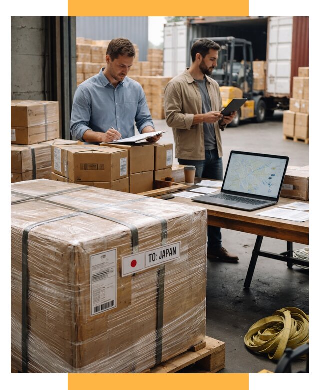 Доставка грузов в Японию от 25670 р., логистика СетСервис-Рсл