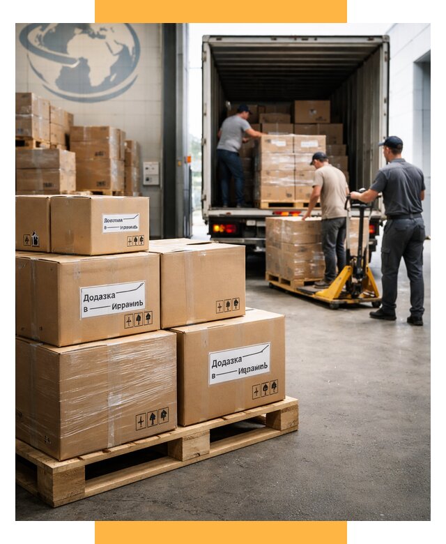Доставка грузов в Израиль и экспорт от 46206 р. СетСервис-Рсл