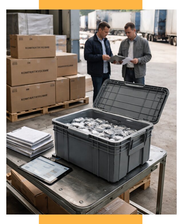 Перевозка комплектующих из Китая от 6674 р. | СетСервис-Рсл