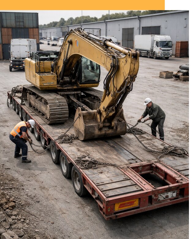 Перевозка спецтехники по России и миру от 46206 руб