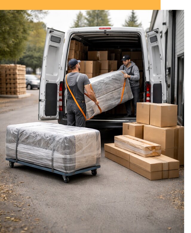 Перевозка мебели по России и за рубеж с таможней от 7701