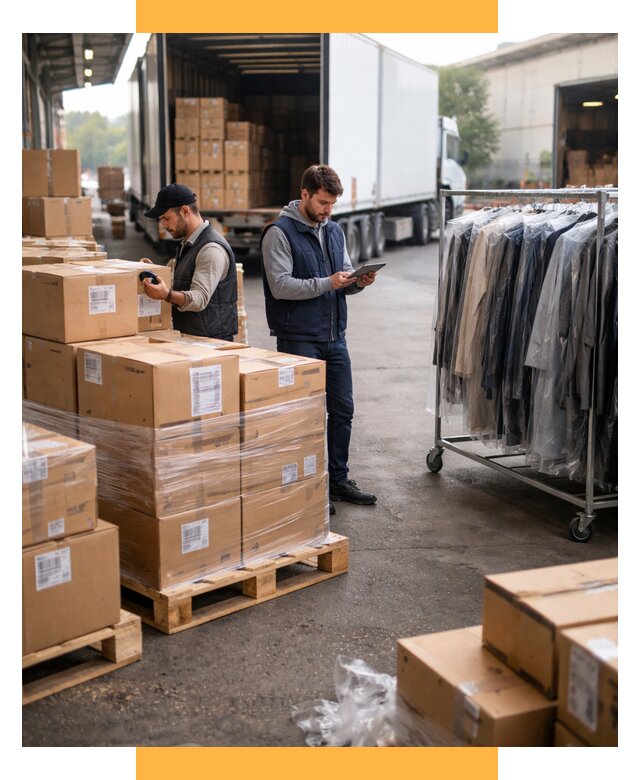 Перевозка и доставка одежды из Китая от 7701 р., СетСервис-Рсл