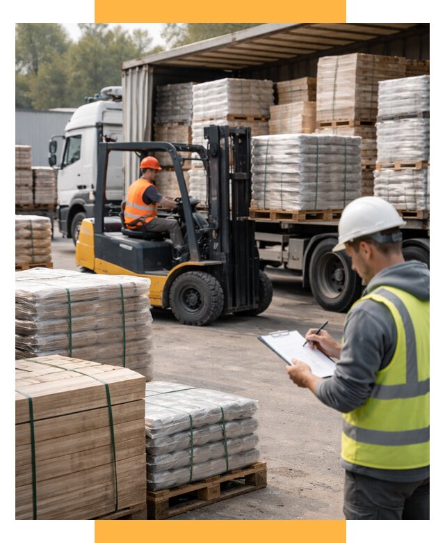 Перевозка строительных материалов от 5647 р. | СетСервис-Рсл