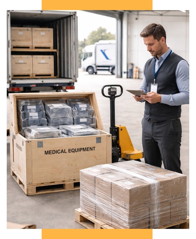 Перевозка медицинского оборудования от 15402 р. в СетСервис-Рсл