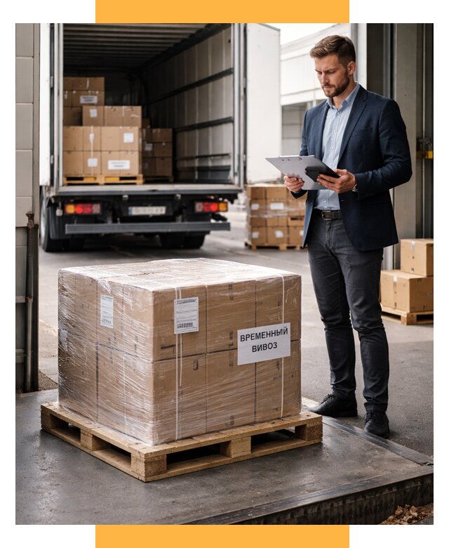 Временный вывоз товаров под ключ от 8214 р. | СетСервис-Рсл