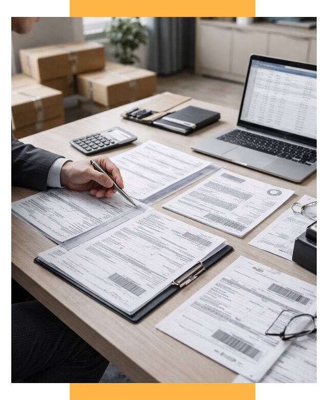 Анализ документов для таможни от 4621 р. - СетСервис-Рсл