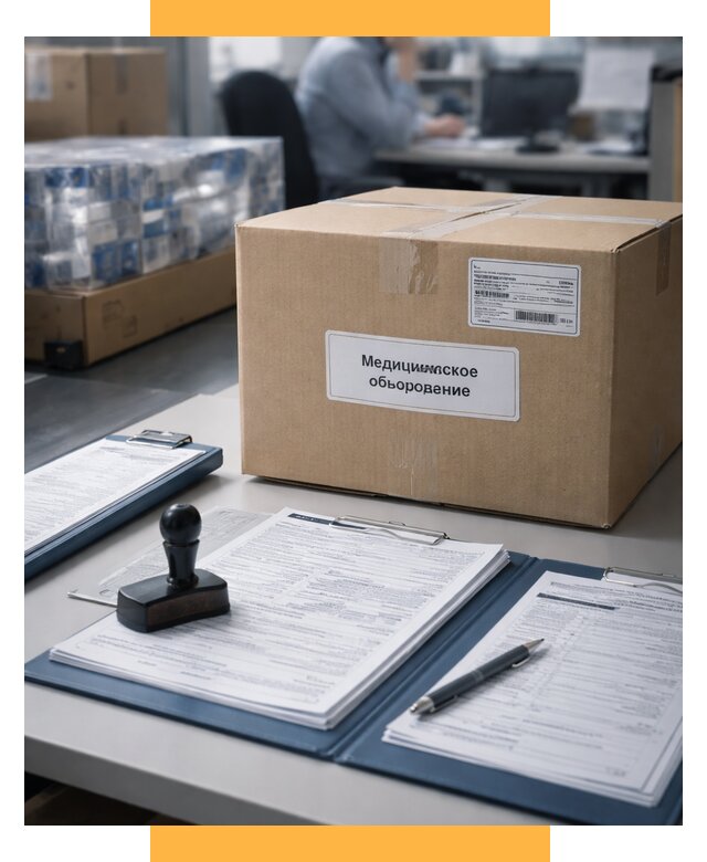 Таможенное оформление медоборудования от 12322 р. | СетСервис-Рсл