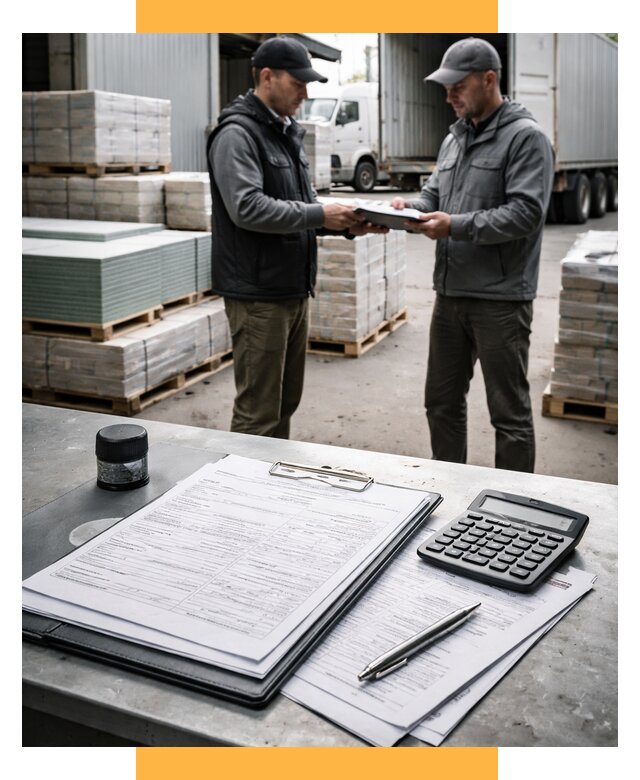 Таможенное оформление стройматериалов от 8728 р. | СетСервис-Рсл