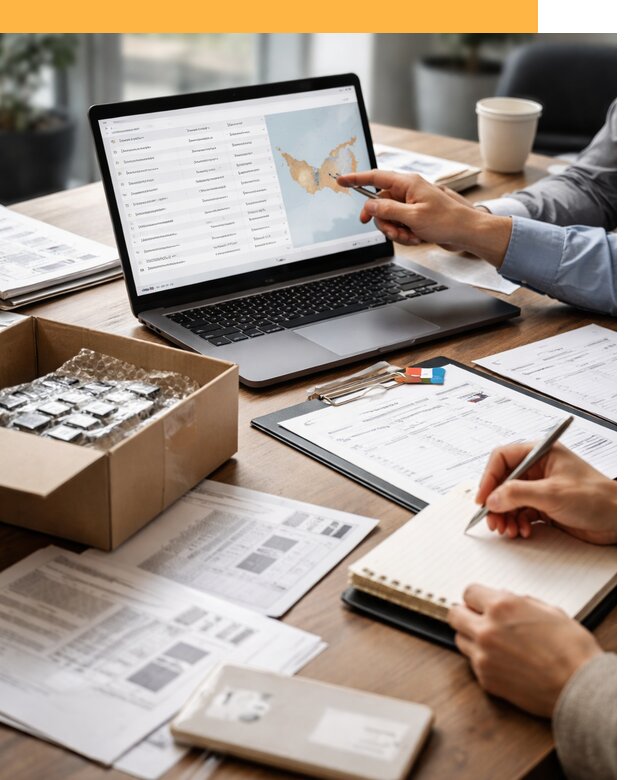 Поиск надежного поставщика в ОАЭ от 12322 рублей