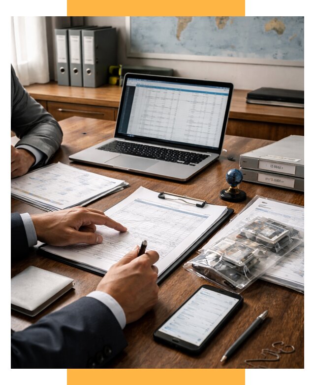 Проверка поставщика за рубежом от 8728 р. | СетСервис-Рсл аудит