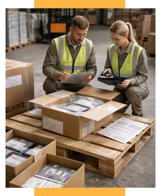 Инспекция товара перед отправкой от 4621 р. | СетСервис-Рсл