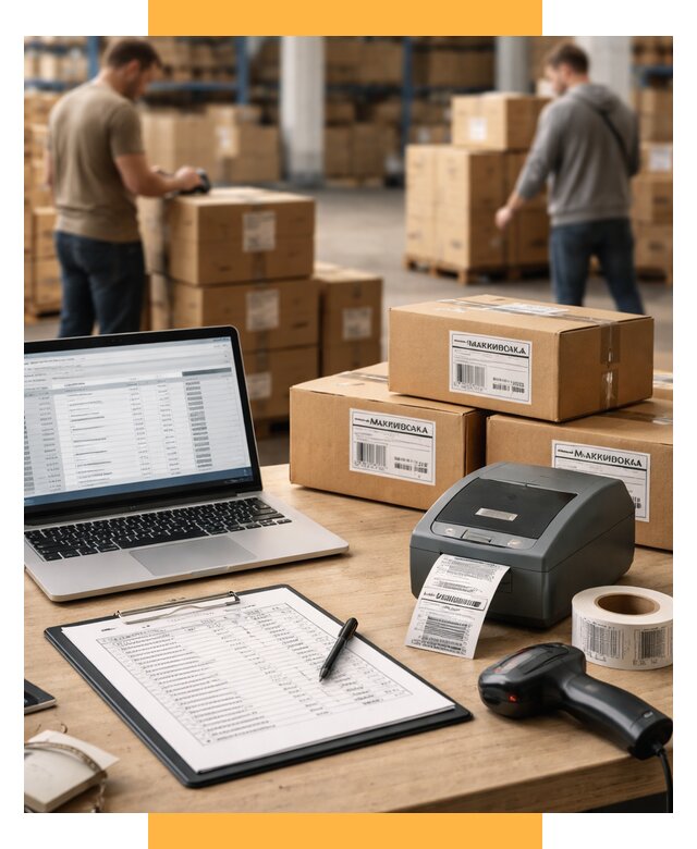 Маркировка импортных товаров от 4621 р. под ключ, СетСервис-Рсл